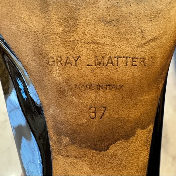 GRAY MATTERS Colorblock Clara Pump Heels Size 37 - Picture 12 of 14